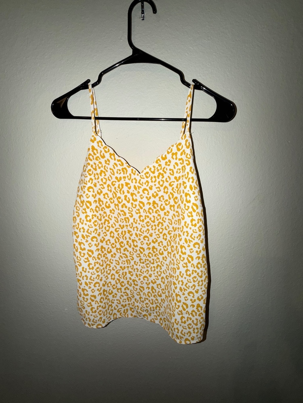 Miami yellow leopard print size xxs